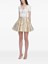 Self-Portrait Lace Trim Knit Top