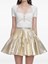Self-Portrait Lace Trim Knit Top