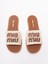 Miu Miu Crochet Slides