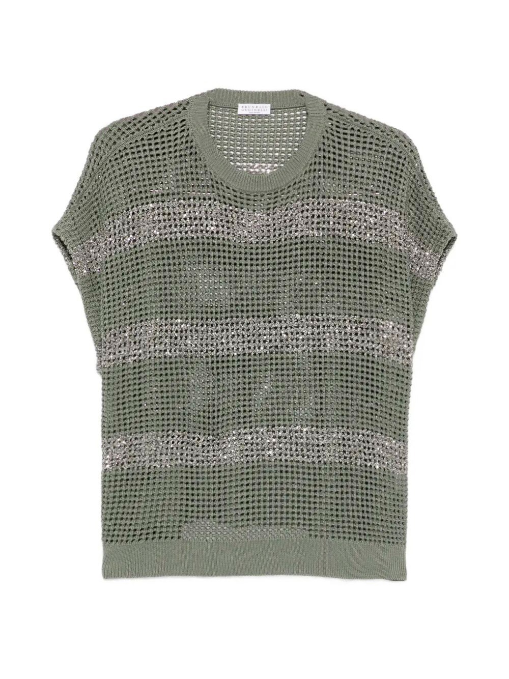 Brunello Cucinelli Sweater In Green