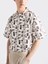 Prada Striped Cotton and Silk `Bowling` Shirt
