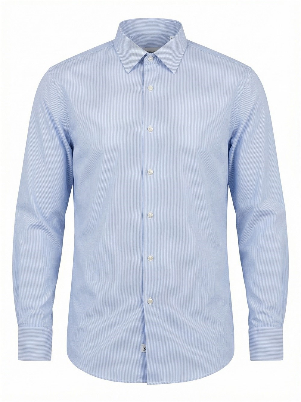Saint Laurent Classic Fit Shirt In Blue