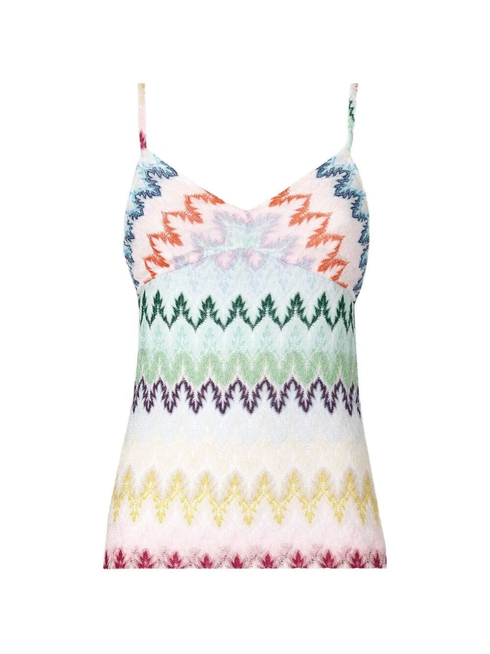Missoni Tank Top In White