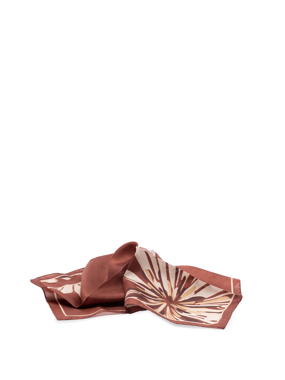 BRUNELLO CUCINELLI Brunello Cucinelli Bloom Print Foulard　Brunello Cucinelli ブルーム プリント スカーフ