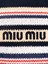 Miu Miu Stripes Crochet Tote