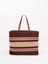 Miu Miu Stripes Crochet Tote