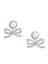 Self-Portrait Pearl Bow Drop Earrings