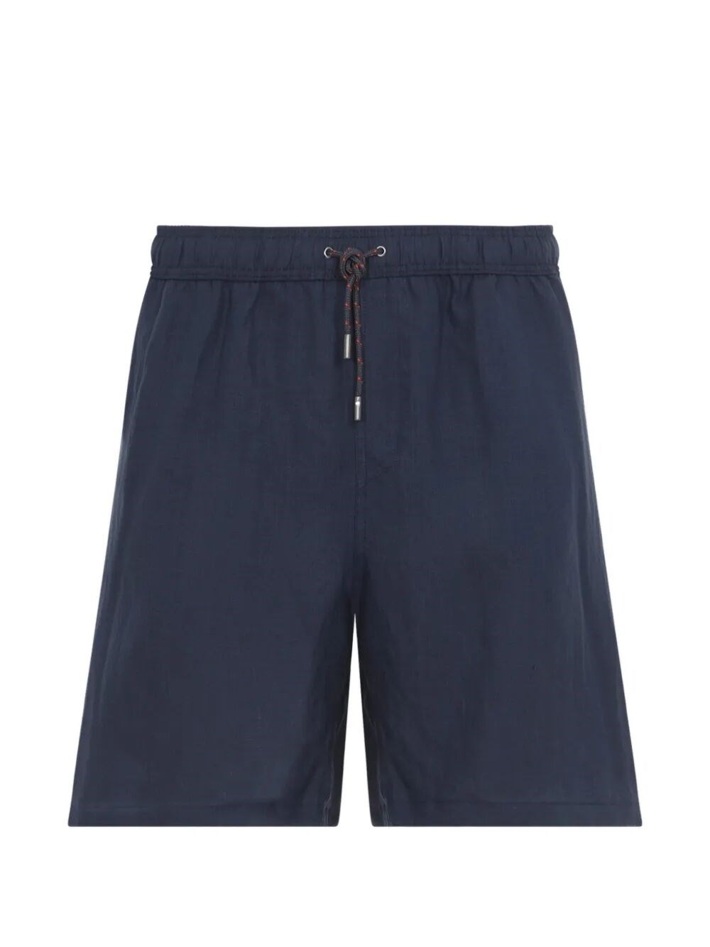 Sease Cod-2 Straight-leg Hemp Drawstring Shorts In Blue