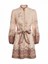 Zimmermann `Alchemy` Button Mini Dress