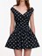 Self-Portrait Polka Dot Mini Dress