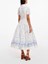 Self-Portrait Embroidered Midi Dress