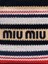 Miu Miu Stripes Crochet Tote