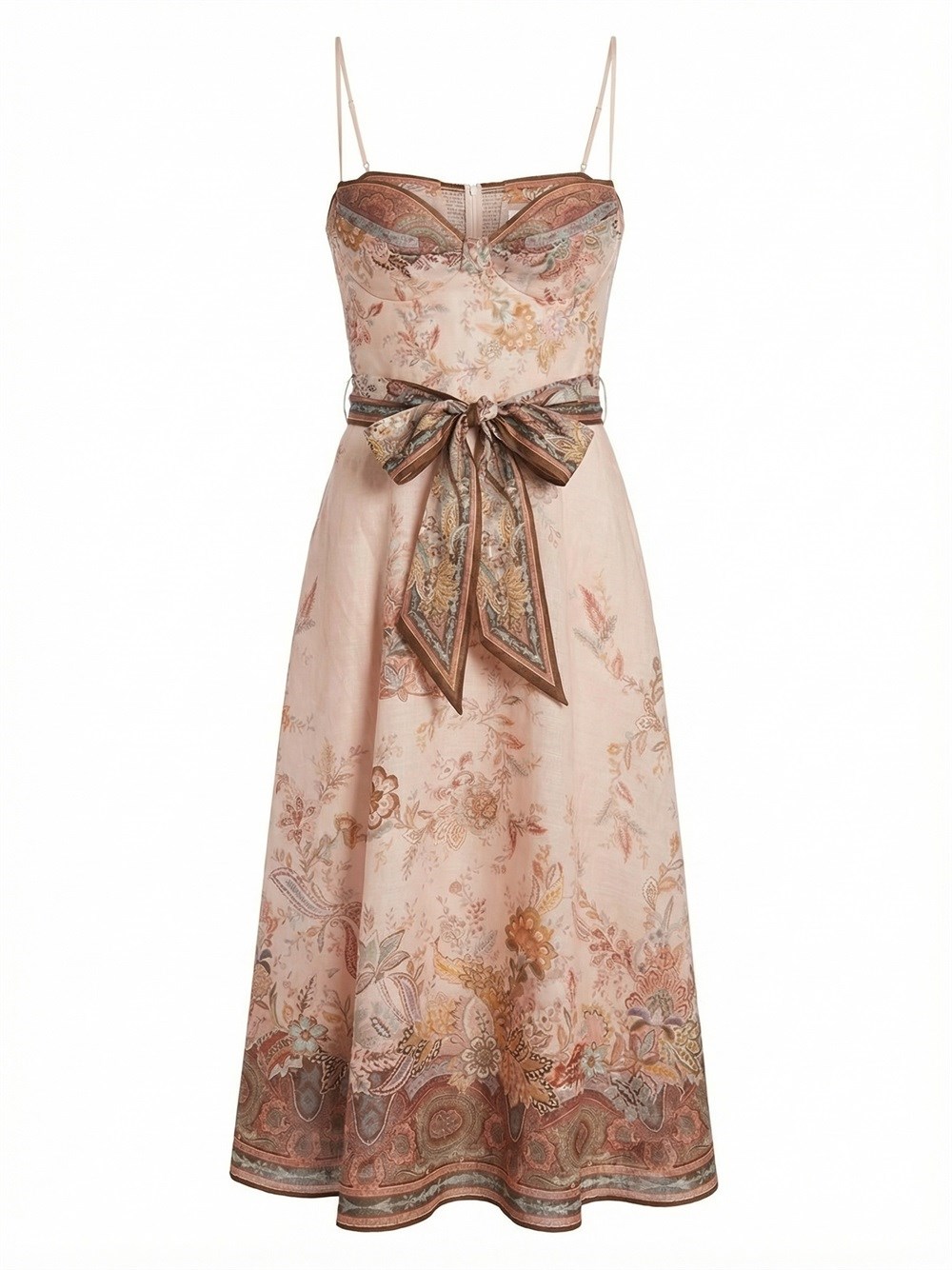 Zimmermann `Alchemy` Structured Midi Dress