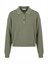 Brunello Cucinelli English Rib Polo-Style Sweater With Monili