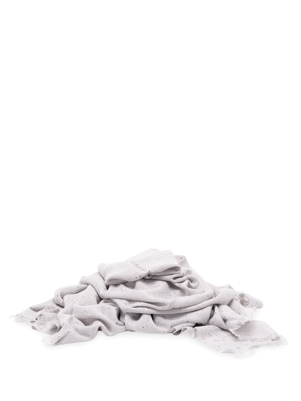 Brunello Cucinelli Cashmere And Silk `Diamond` Yarn Scarf