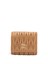 Miu Miu Small Matelassé Nappa Leather Wallet