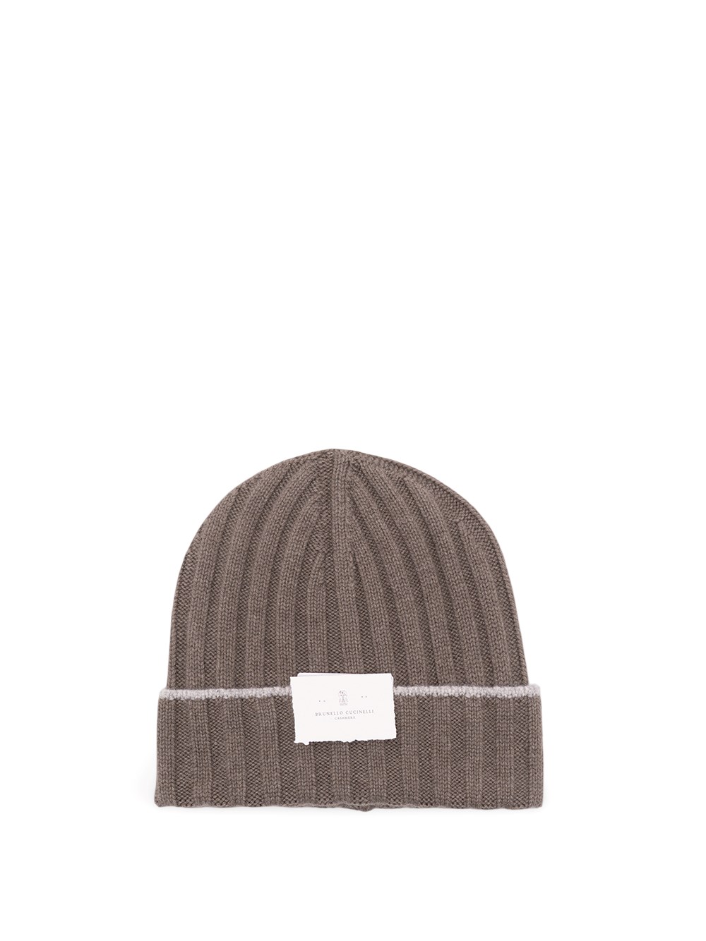 Brunello Cucinelli Cashmere Rib Knit Beanie