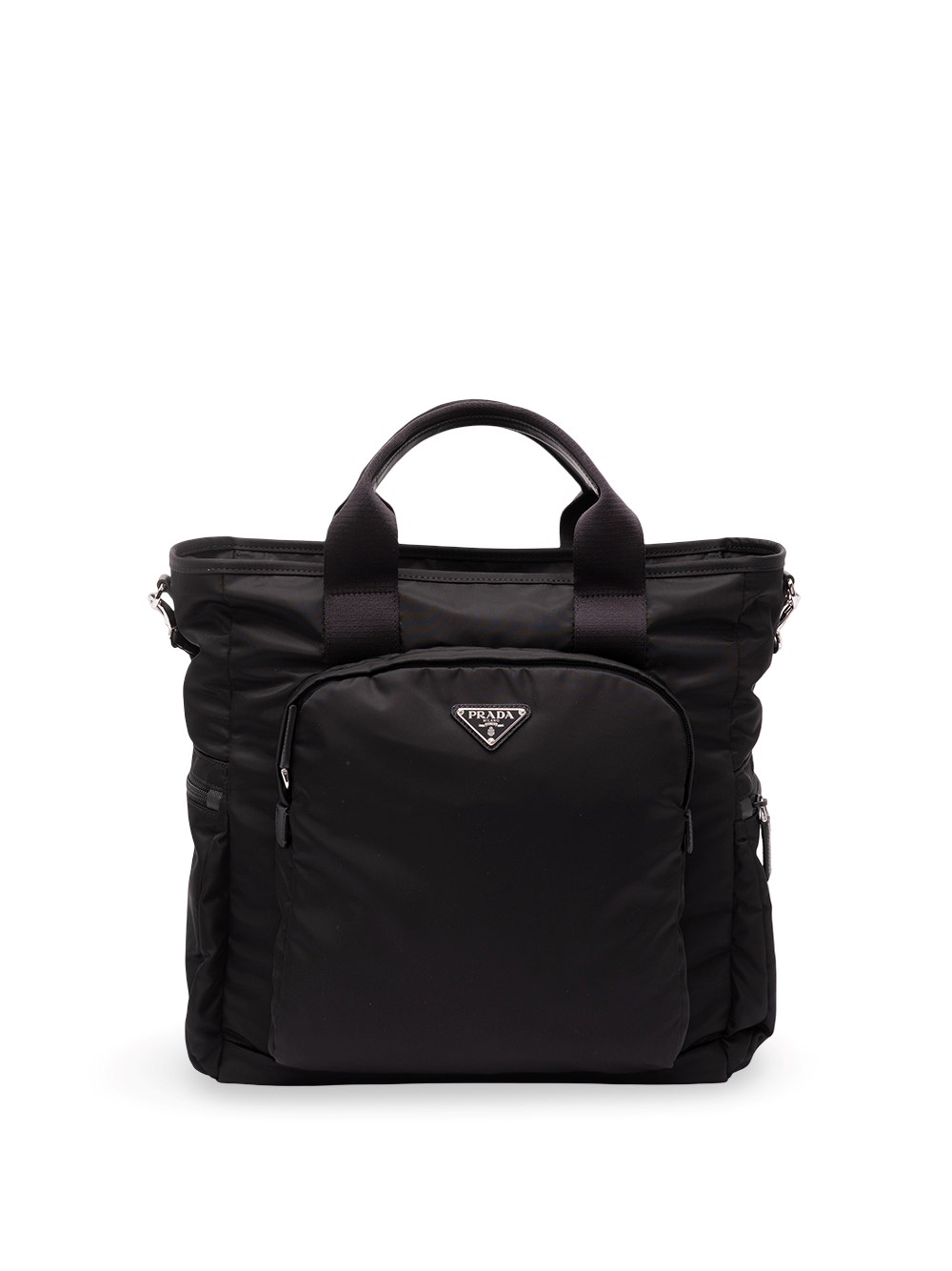 Prada Re-Nylon And Saffiano Leather Shoulder Bag