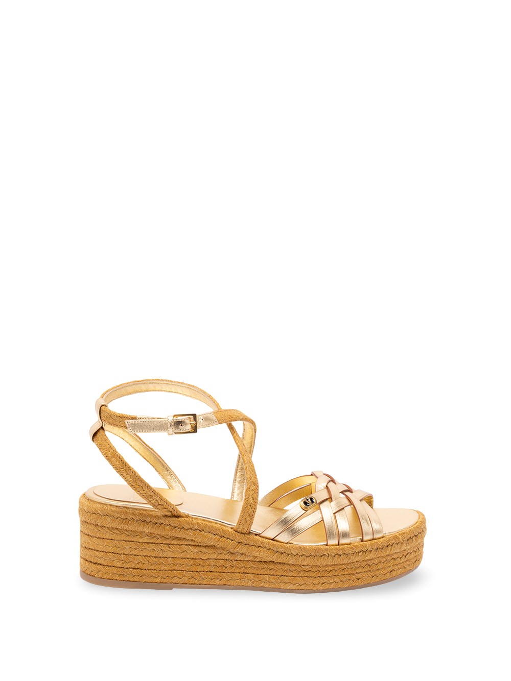 VALENTINO Valentino Garavani `Vg Bribri` Flatform Espadrillas　ヴァレンティノ ガラヴァーニ `Vg Bribri` フラットフォーム エスパドリーユ