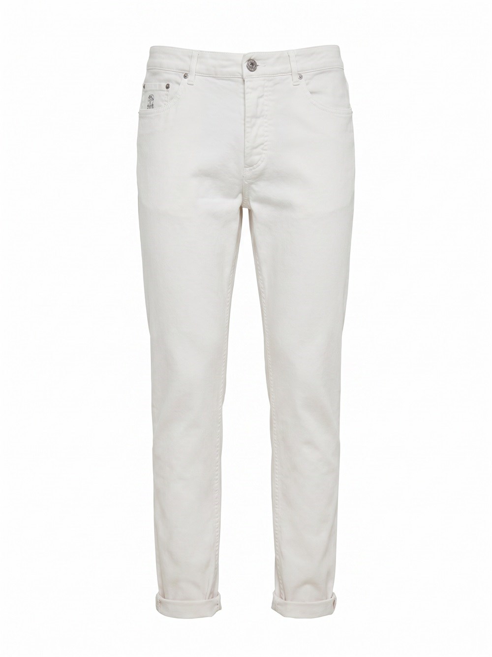 Brunello Cucinelli Traditional Fit Five-Pocket Trousers