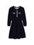 Self-Portrait Bow Knit Mini Dress