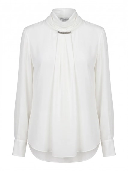 BRUNELLO CUCINELLI ブラウス/38 brunello cucinelli blouse available on Spinnaker - 62195
