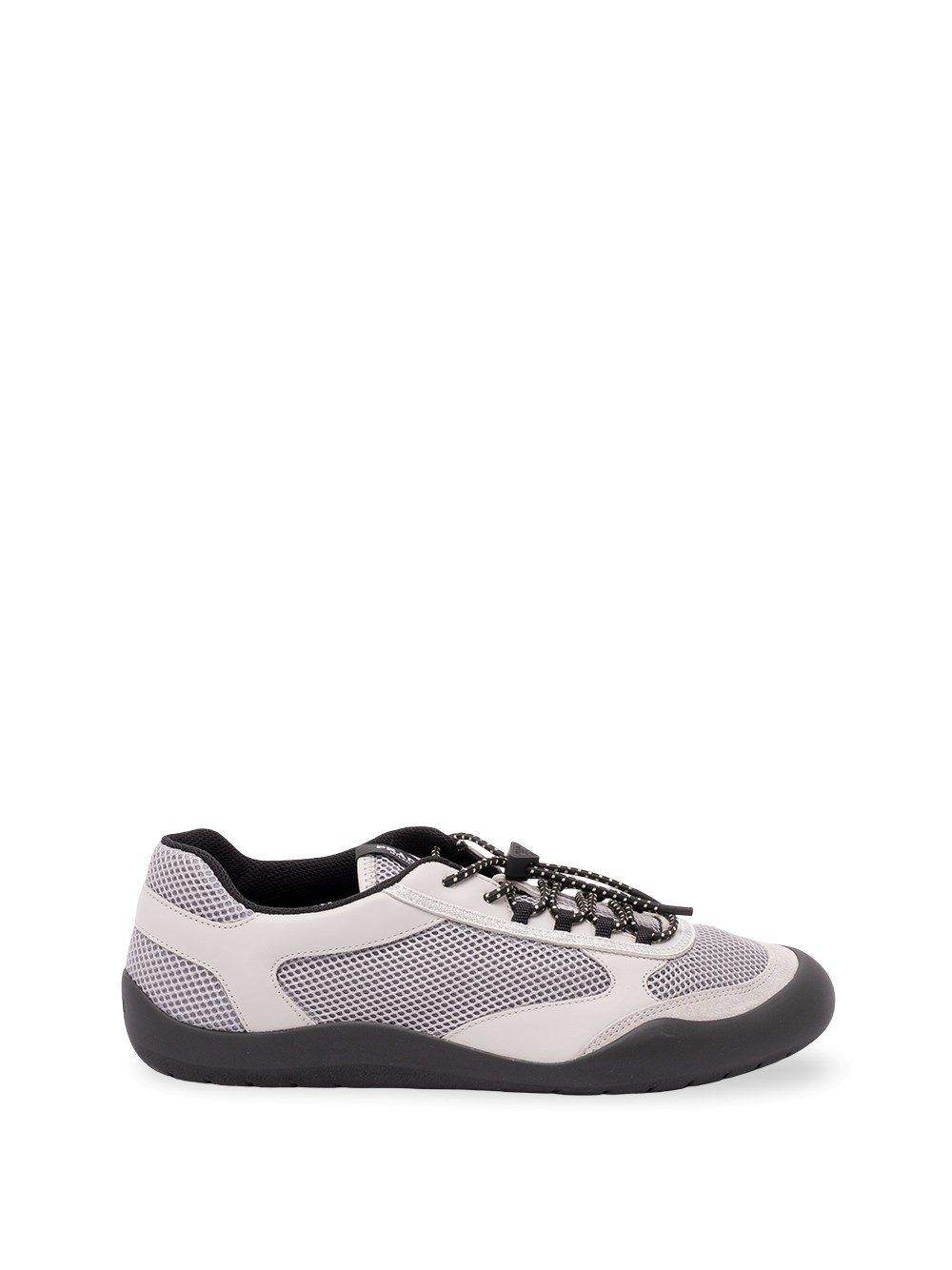 Prada Speedrock Leather And Mesh Sneakers