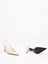 Prada Saffiano Patent Leather Slingback Pumps
