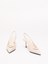 Prada Saffiano Patent Leather Slingback Pumps