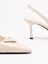Prada Saffiano Patent Leather Slingback Pumps