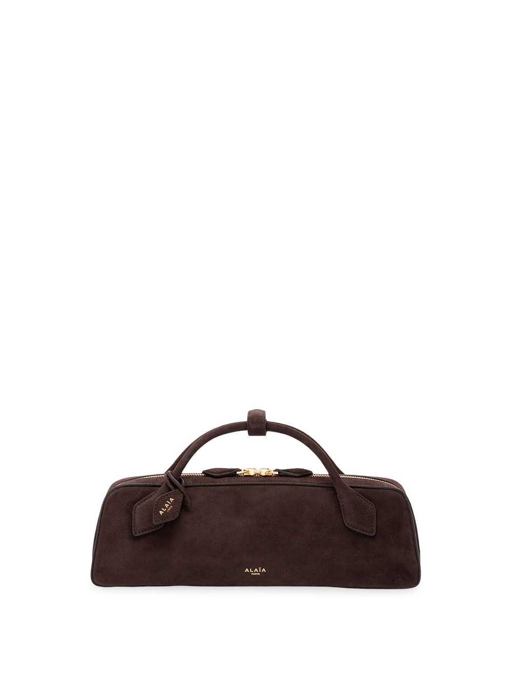 ALAÏA | Pochette con manico Le Teckel marrone scuro | Donna | PZ - Immagine 7