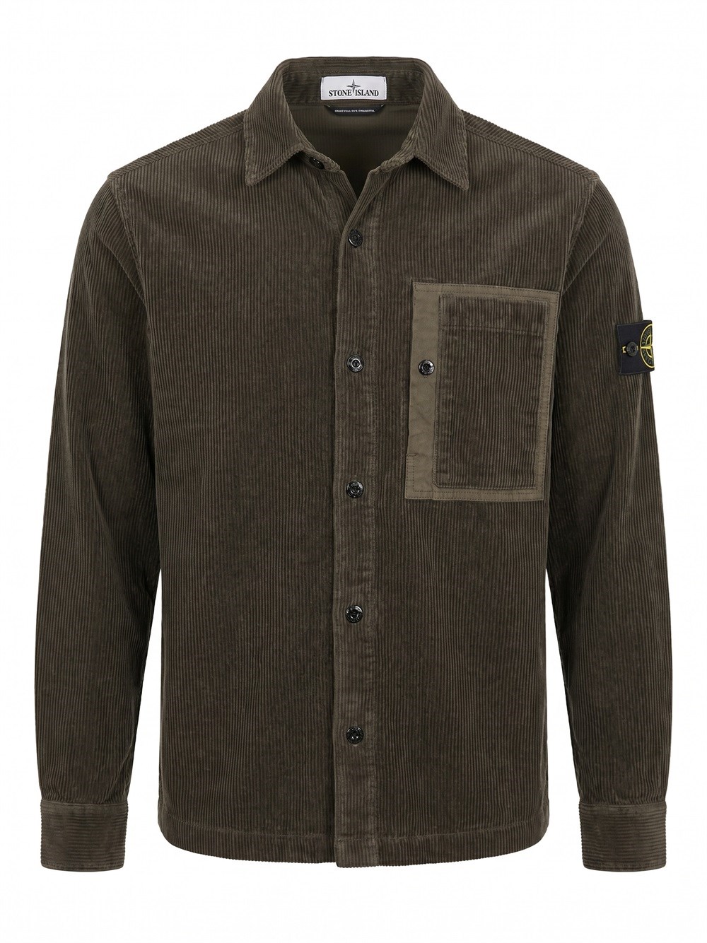 Stone Island Organic Cotton Corduroy Shirt