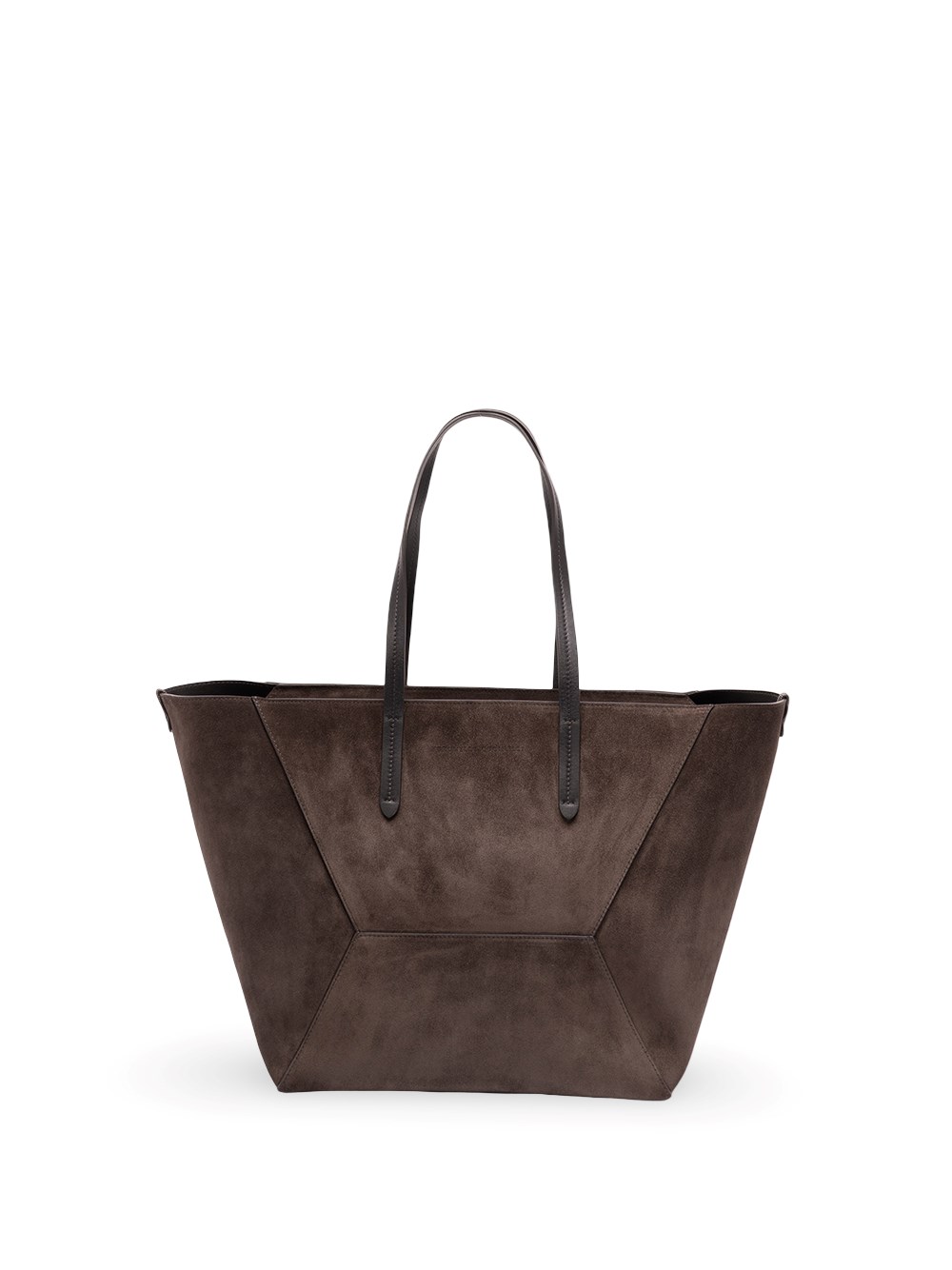 BRUNELLO CUCINELLI Brunello Cucinelli Bc Duo Bag In Suede With Monili