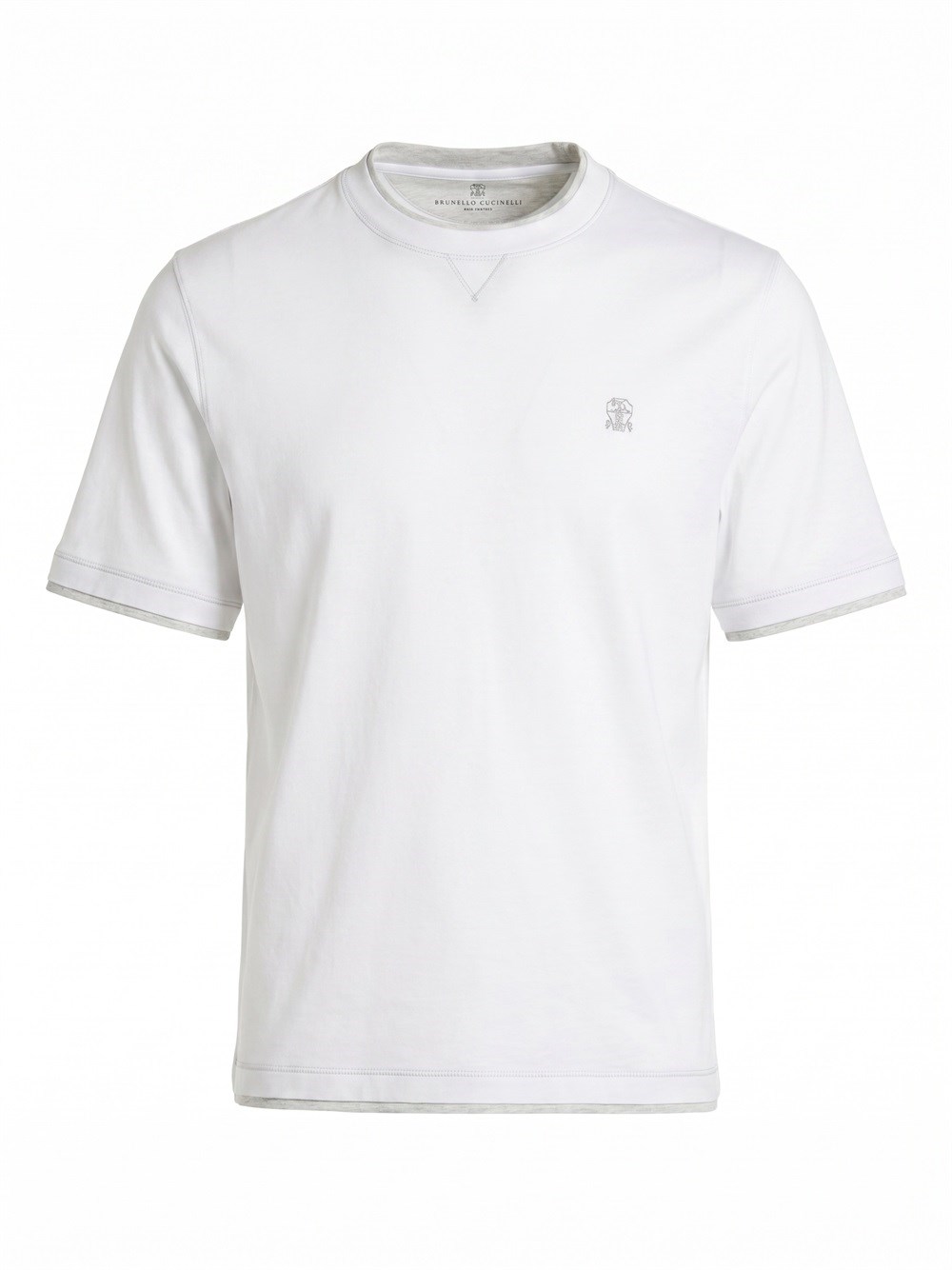 Brunello Cucinelli T-Shirt With Faux-Layering