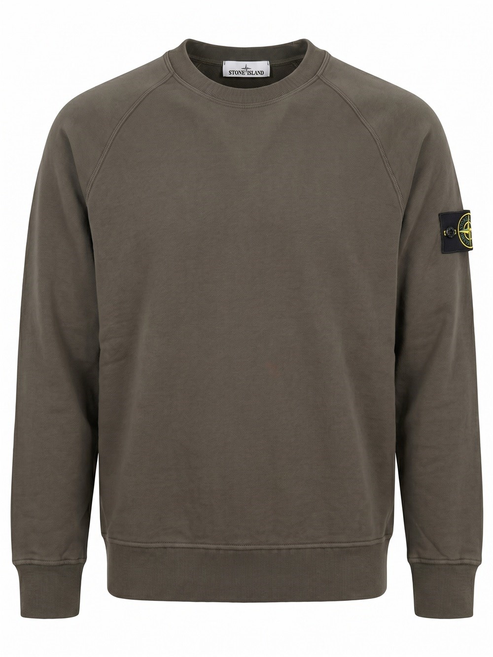 Stone Island Organic Cotton Fleece Sweatshirt