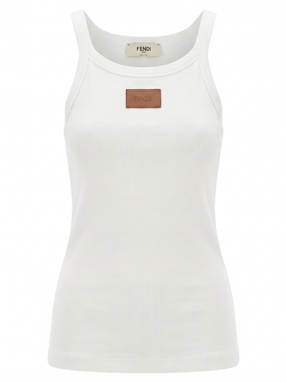 Fendi `Fendi Ribs Lea` Top
