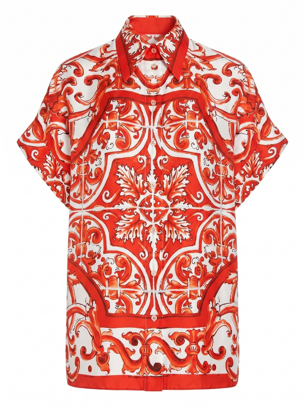 Dolce & Gabbana Maiolica-Print Shirt