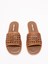 Miu Miu Woven Slide Sandals