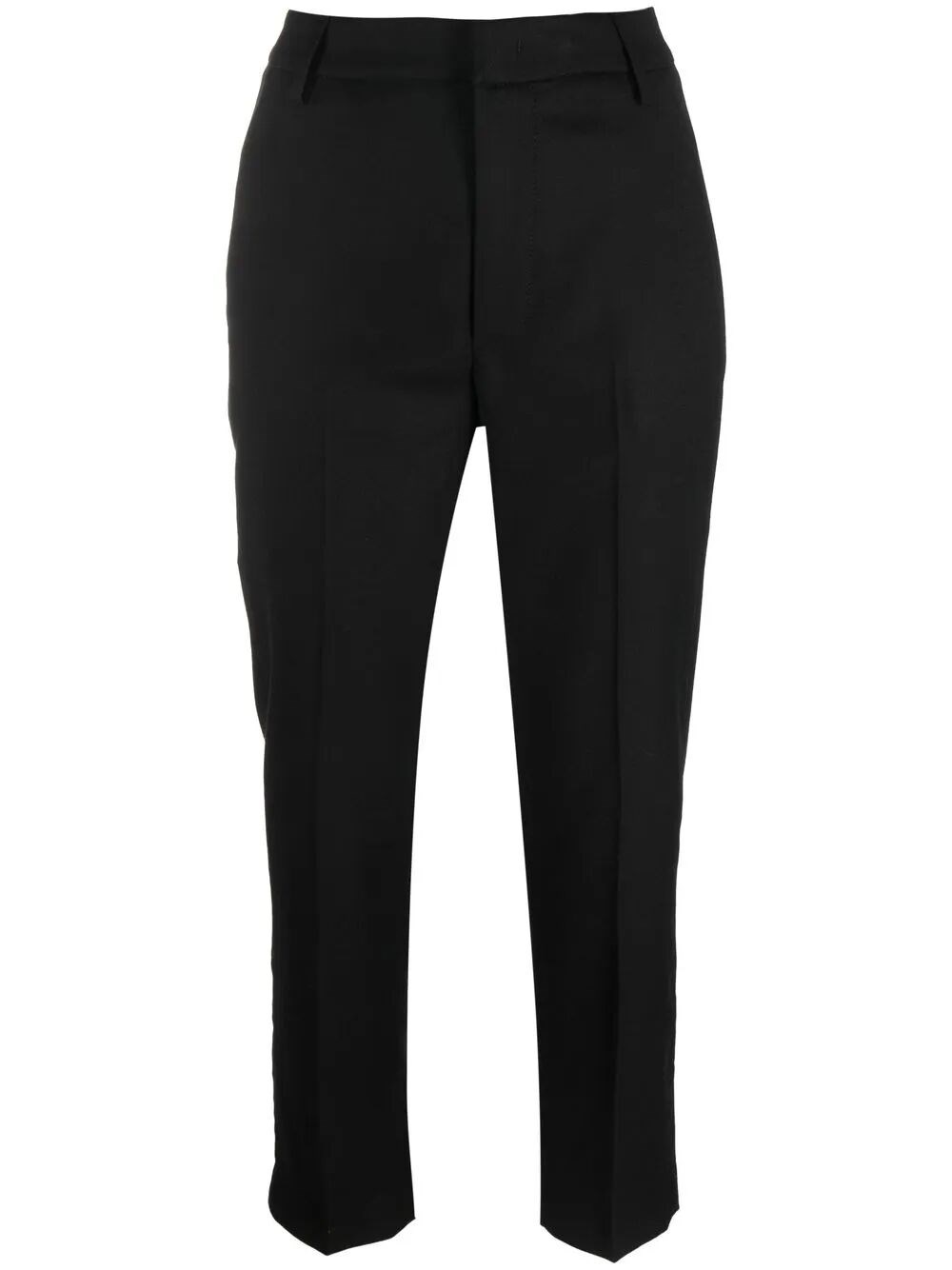 Dondup , Straight Trousers, Female, Black, W25, Wool Carrot Trousers Ariel Style - Image 2