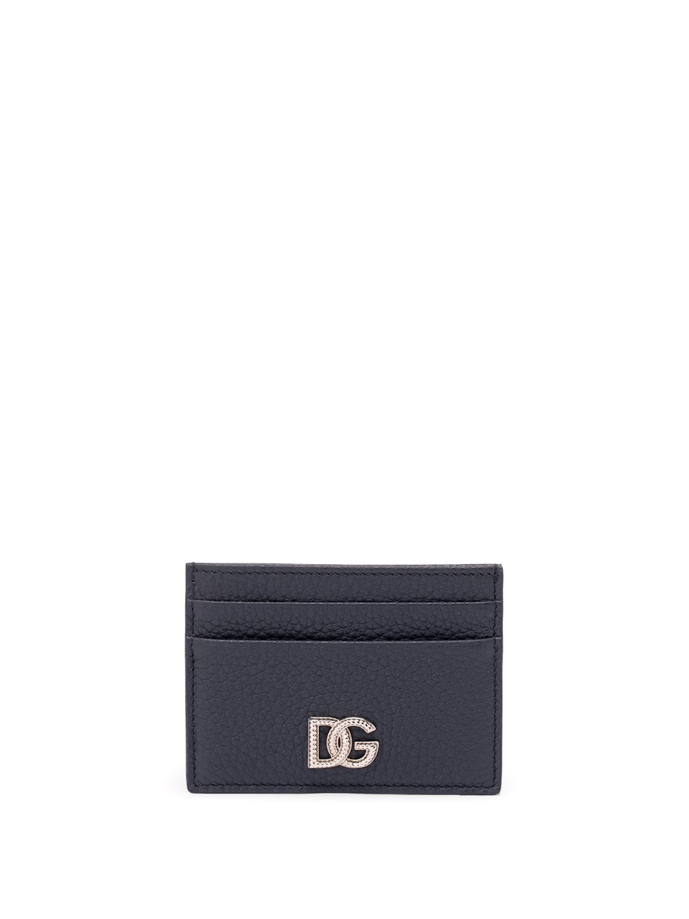 Dolce & Gabbana Calfskin Card Holder With Logo