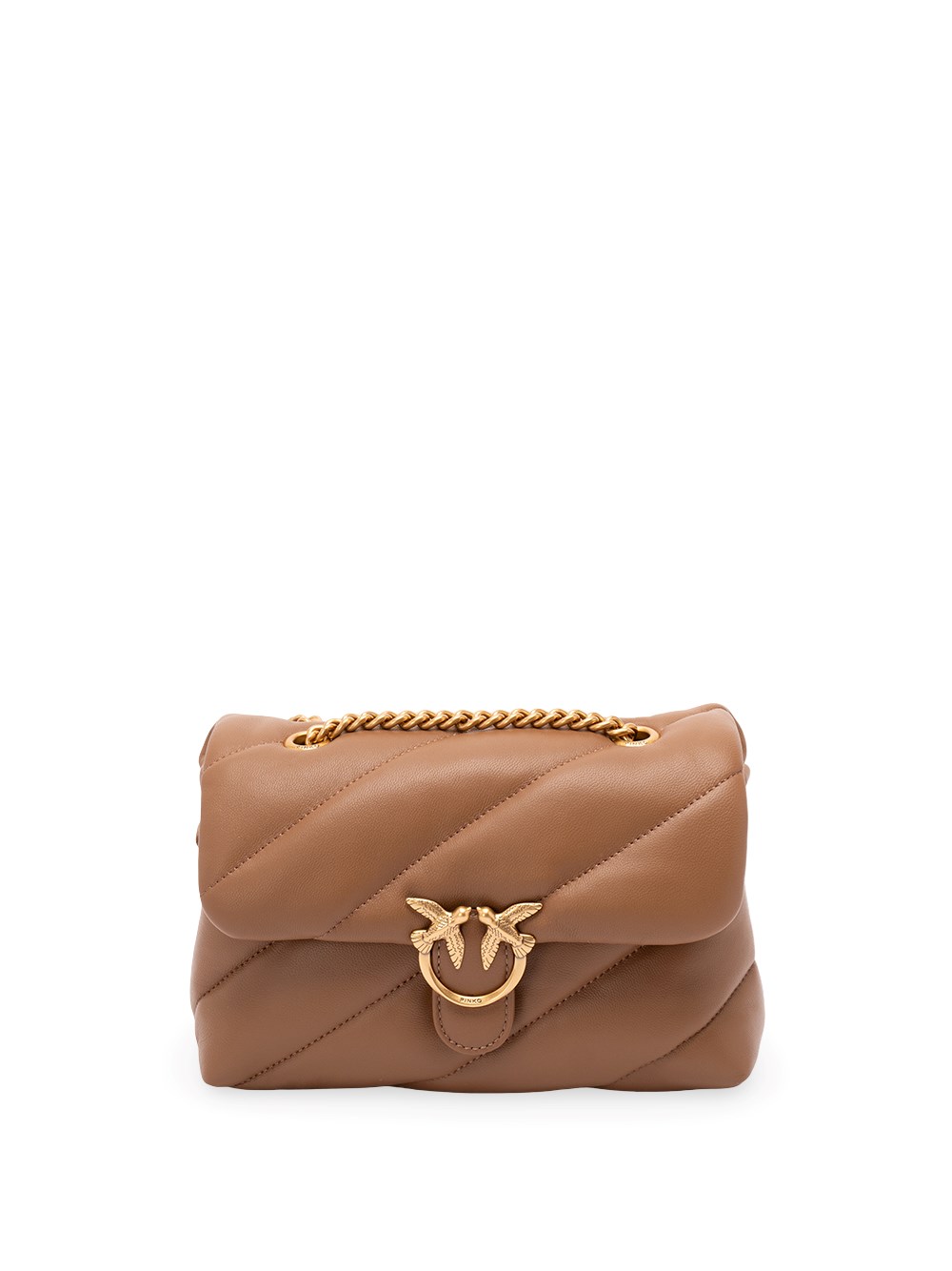 Pinko Love Puff Mini - Female - Shoulder Bags - Brown - One Size - Bags - Image 2