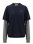 Miu Miu Sweater with Jersey Sleeves