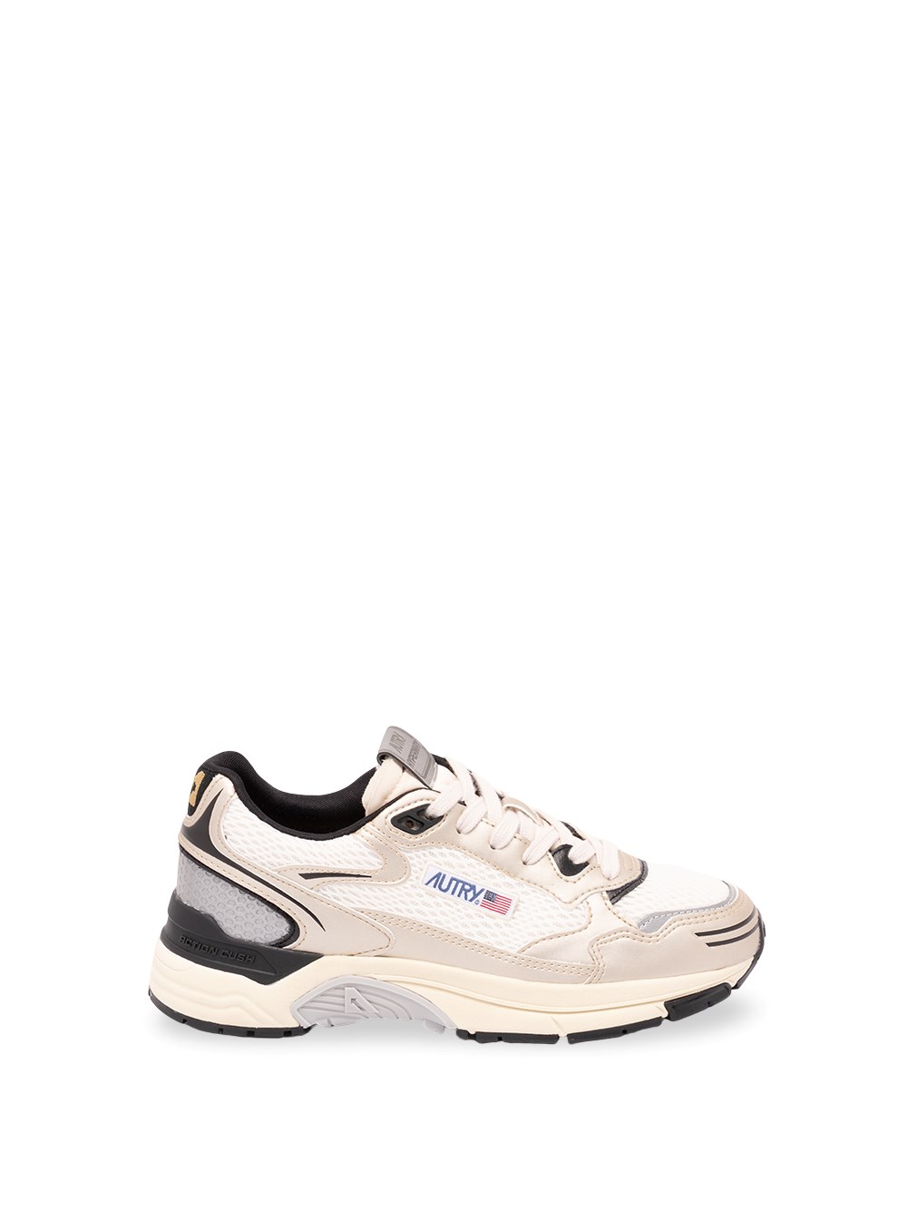 Autry Donna Platinum/ White/Nero Sneaker Hyperway - Immagine 3