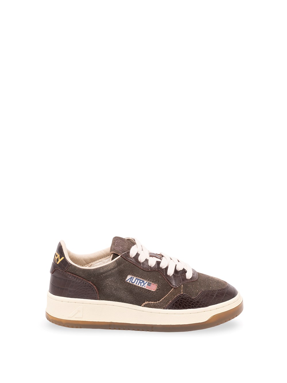 Autry Medalist Low - Female - Sneakers - Brown - 4 Uk - Shoes - Image 3