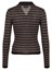 Prada Striped Polo-Neck Sweater
