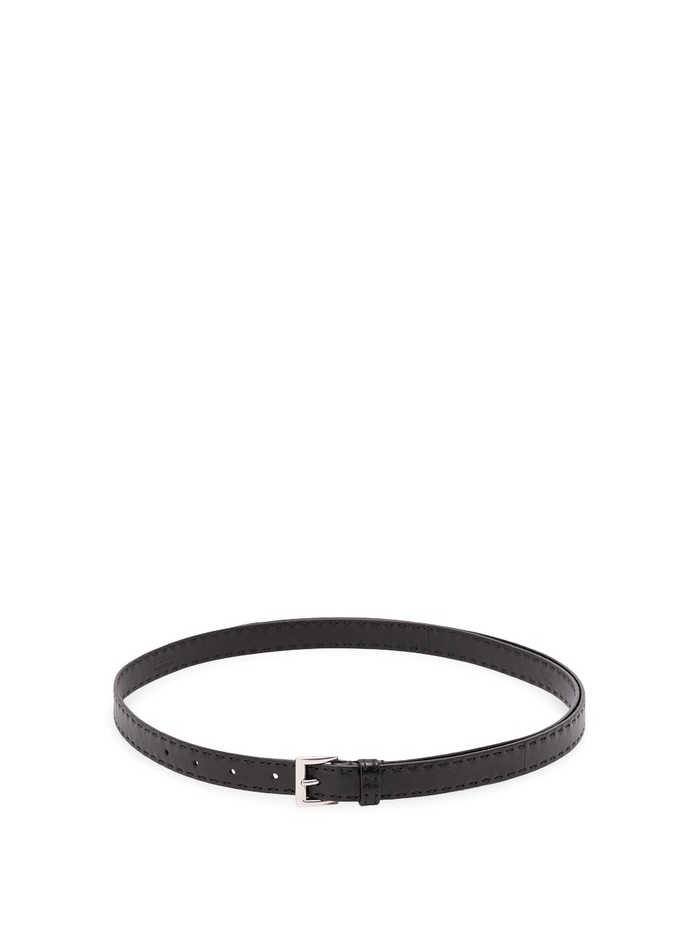 Prada Leather Belt - Female - Belts - Black - 75 Cm - Accessories - Image 4