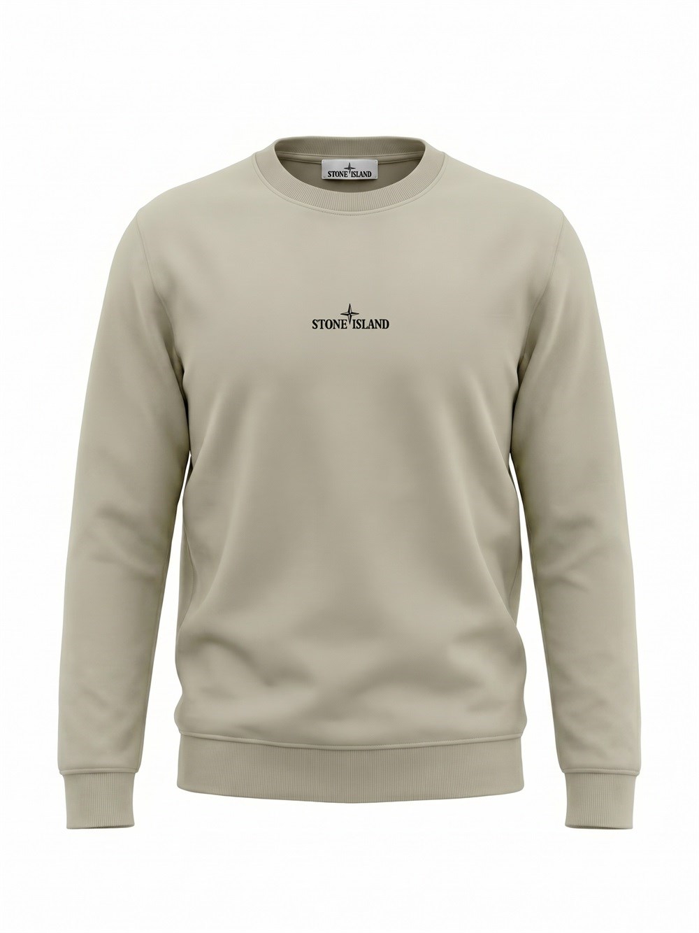Stone Island Organic Cotton Fleece Sweatshirt