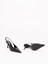 Prada Brushed Leather Slingback Pumps
