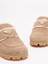 Prada Suede and Shearling Mules
