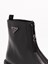 Prada Leather Zipper Booties